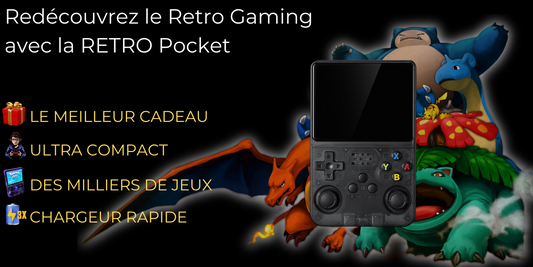 Redécouvrez le Retro Gaming avec la RETRO Pocket