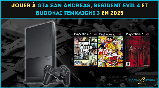 Jouer à GTA San Andreas, Resident Evil 4 et Budokai Tenkaichi 3 en 2025
