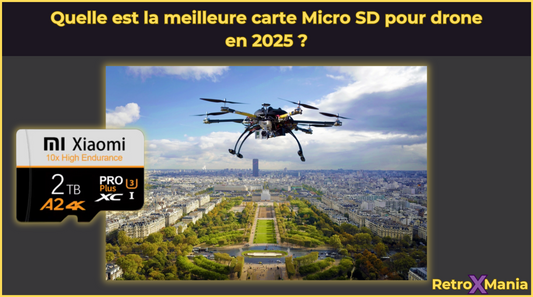 Quelle est la meilleure carte Micro SD pour drone en 2025 ?