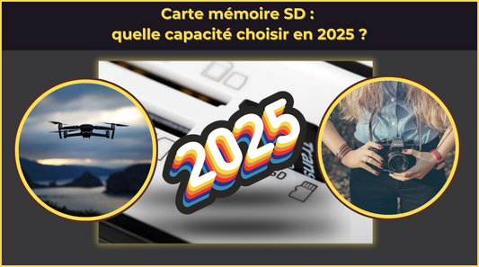 Carte mémoire SD : quelle capacité choisir en 2025 ?