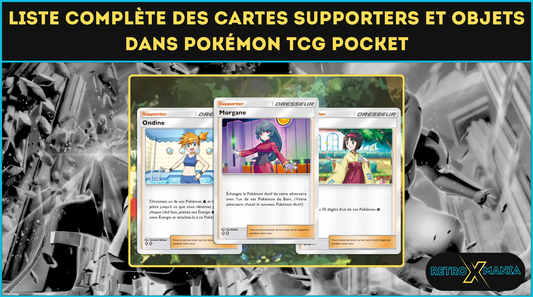 Liste complète des cartes supporters et objets dans Pokémon TCG Pocket