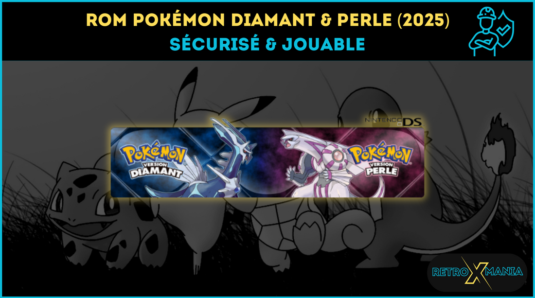 ROM Pokémon Diamant & Perle (2025) : Sécurisé & Jouable