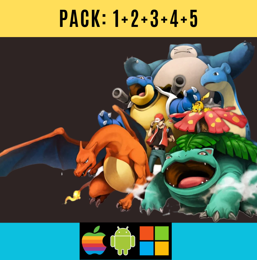 Ultimate Pokémon Pack – Emulators | PC, Android, iOS