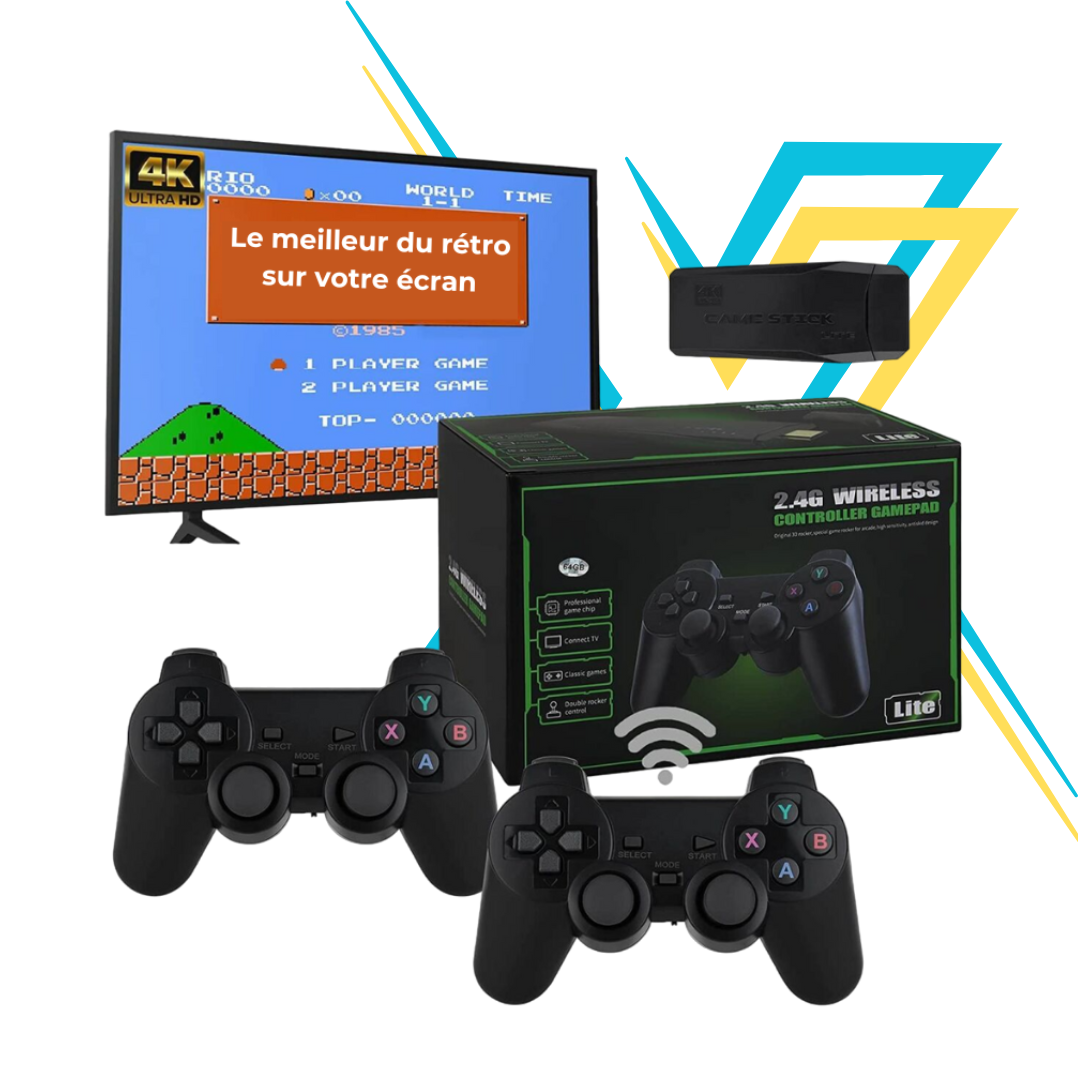 RETRO Stick 4K : 10 000 à 40 000 jeux