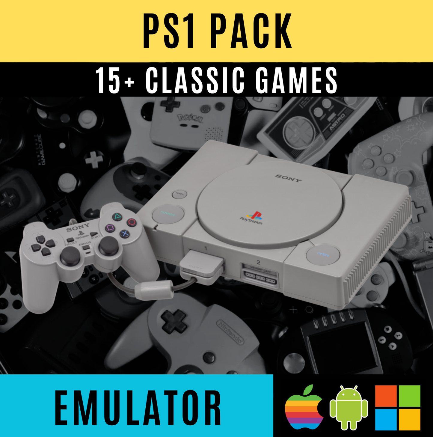 Emulator Pack + Classic Games | PC, Android, IOS