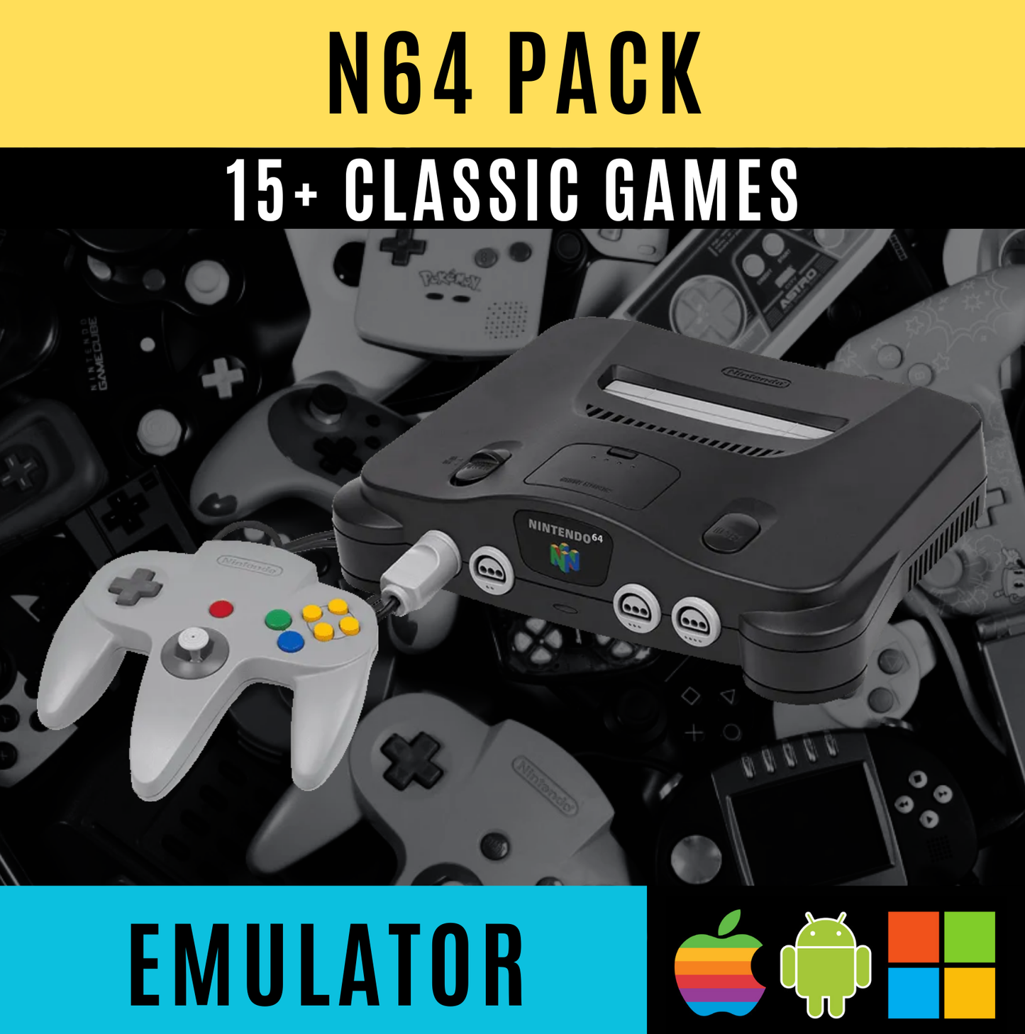 Emulator Pack + Classic Games | PC, Android, IOS