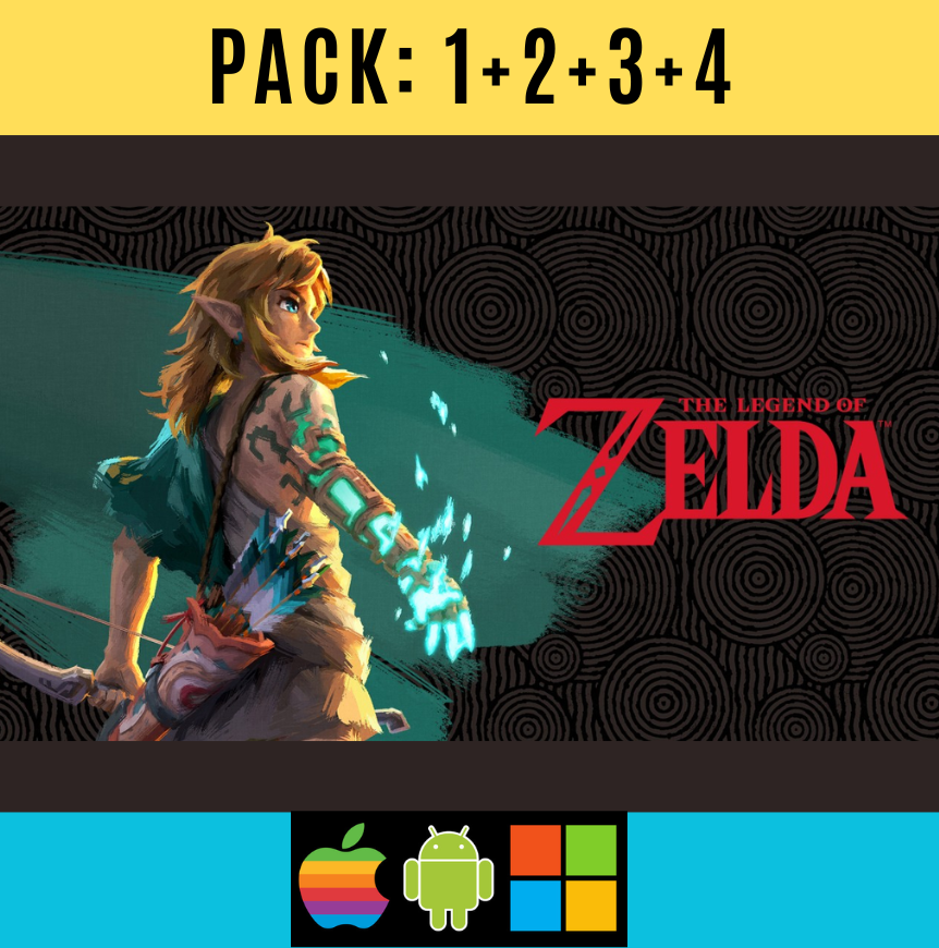 Pack Ultime Zelda – Émulateurs + Jeux | PC, Android, iOS