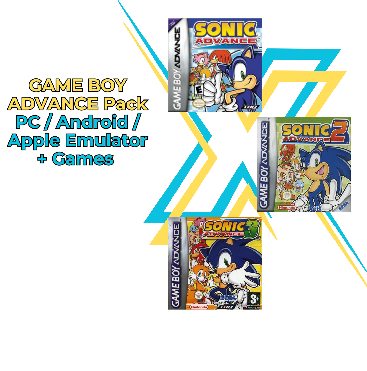 Ultimate Sonic Pack – Emulators + Games | PC, Android, IOS