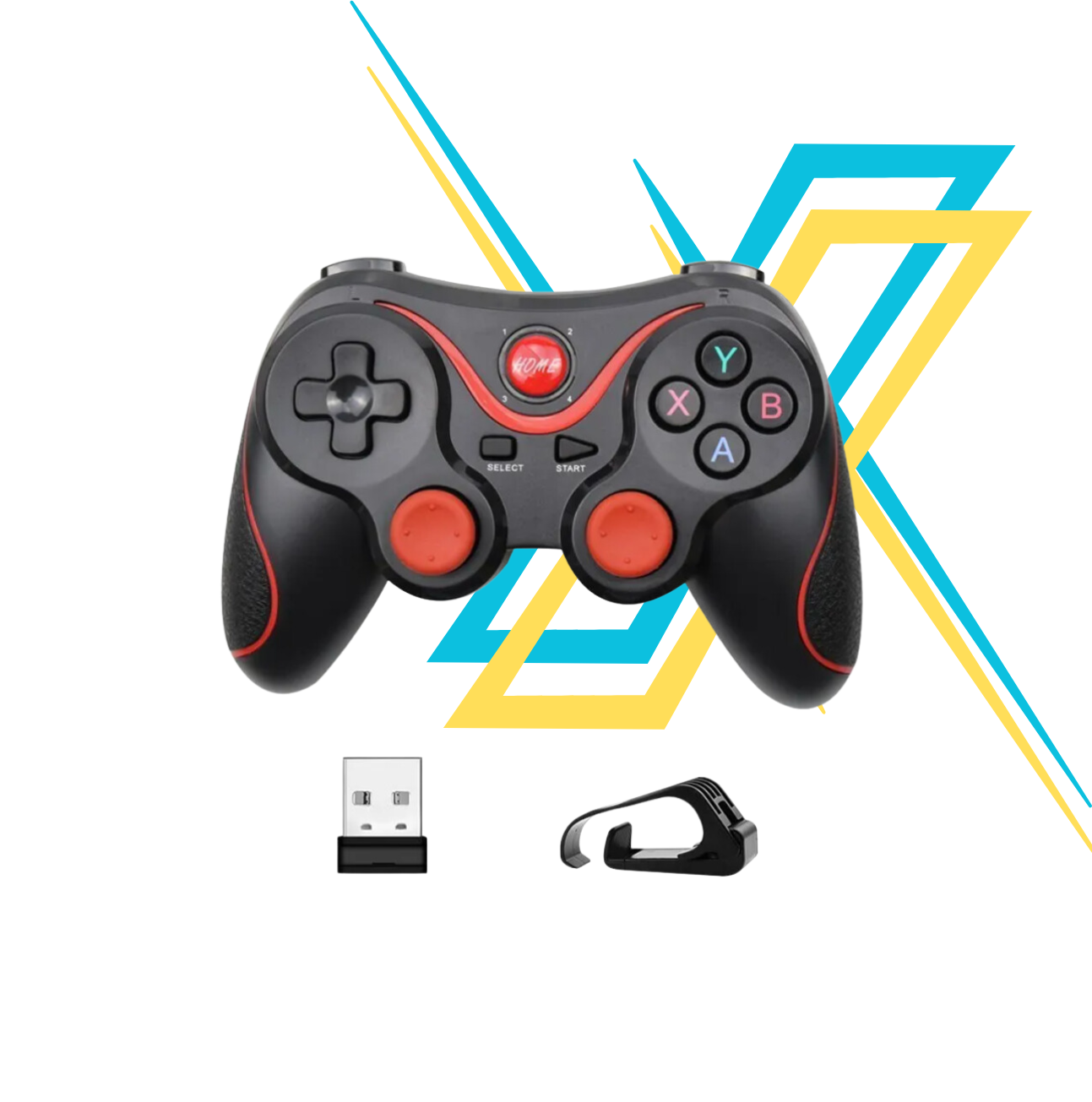 Manette Gaming Élite Bluetooth & USB