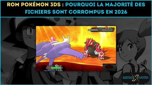 ROM Pokémon 3DS : pourquoi la majorité des fichiers sont corrompus en 2026