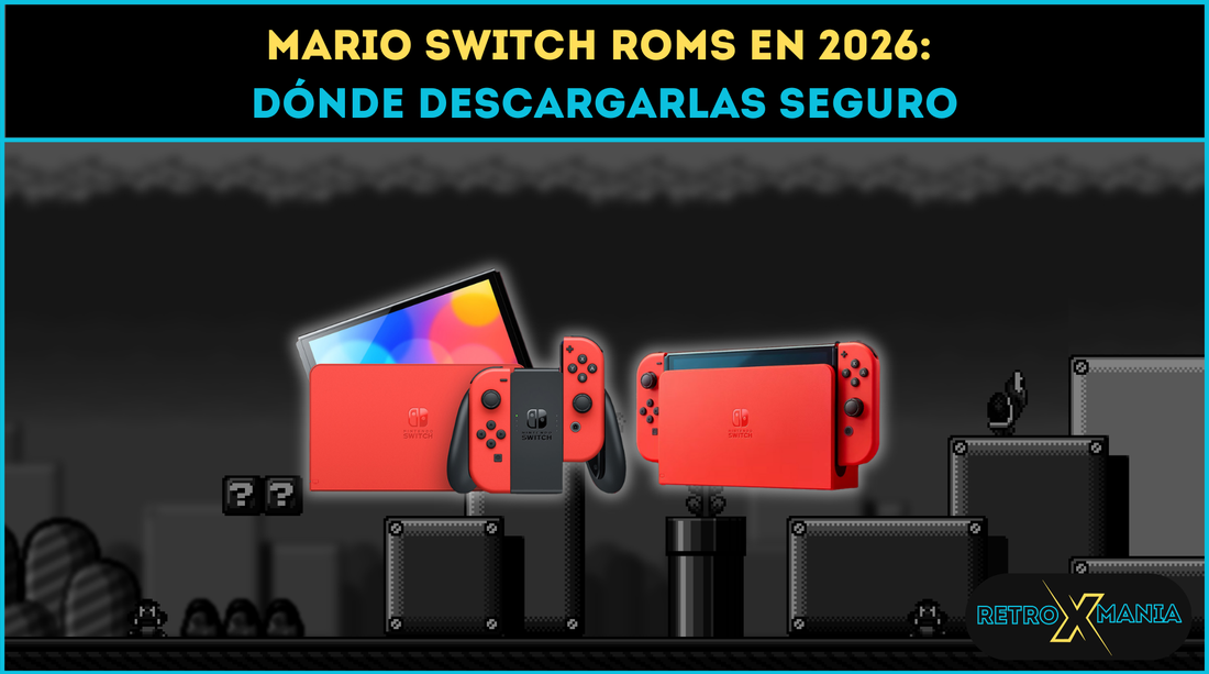 Mario Switch ROMs en 2026: dónde descargarlas seguro