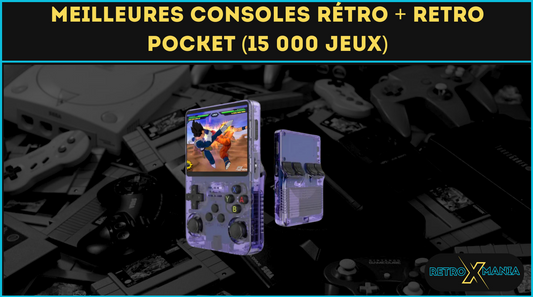 Meilleures consoles rétro + Retro Pocket (15 000 jeux)