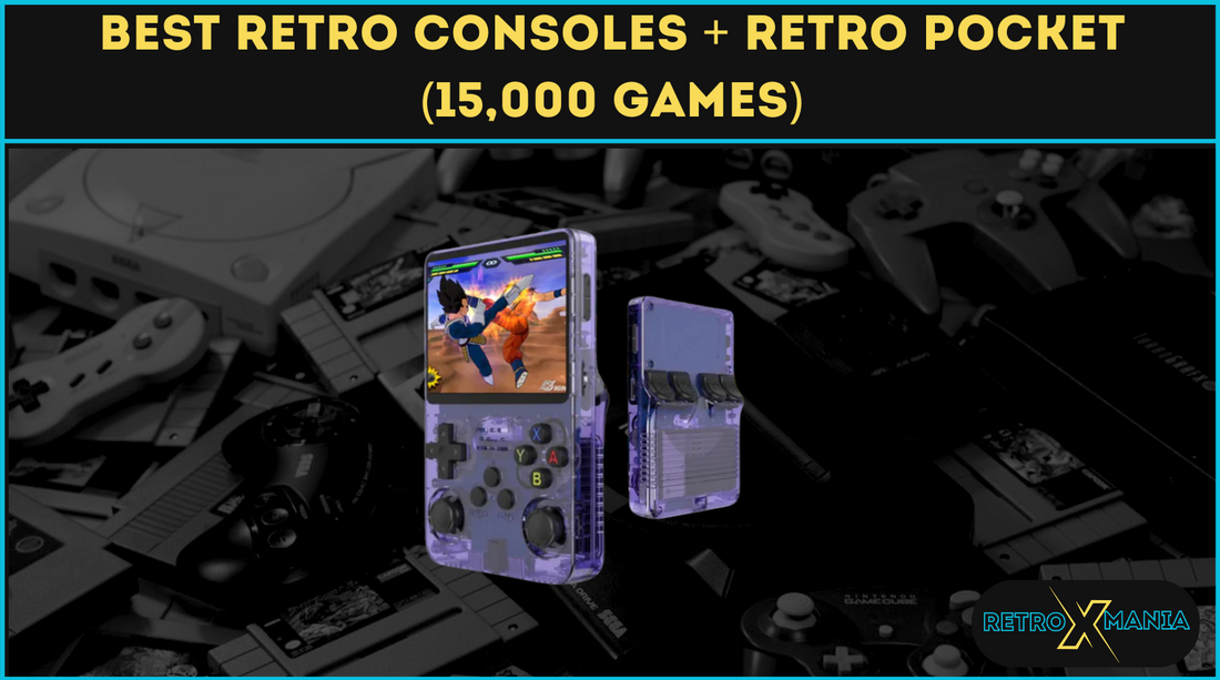Best Retro Consoles + Retro Pocket (15,000 Games)