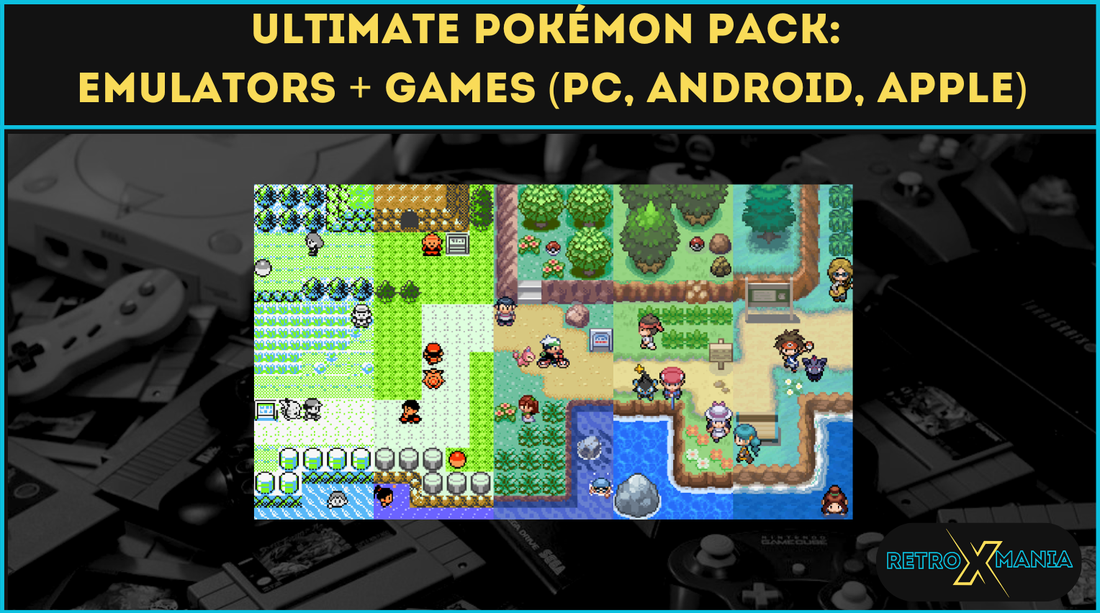 Ultimate Pokémon Pack: Emulators + Games (PC, Android, Apple)