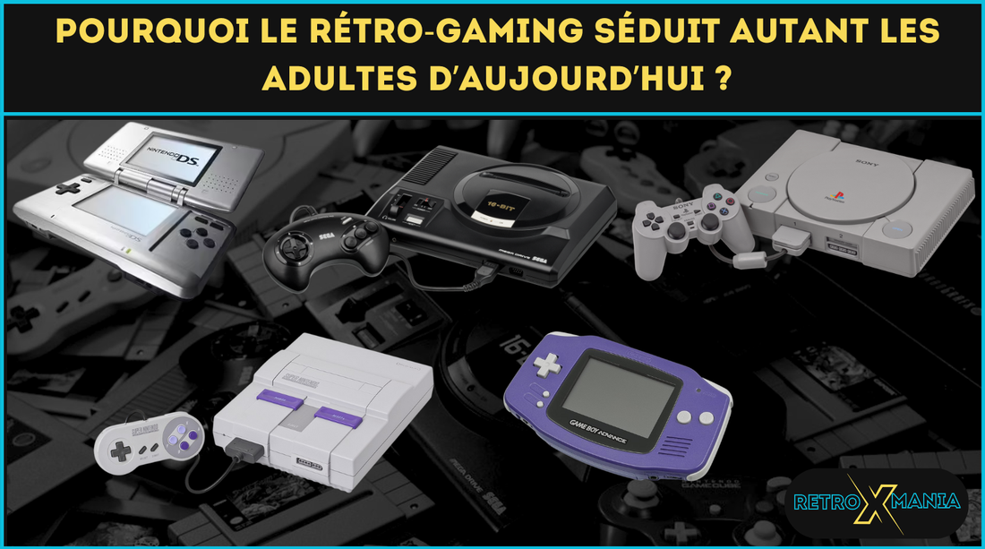 Pourquoi le rétro-gaming séduit autant les adultes d’aujourd’hui ?
