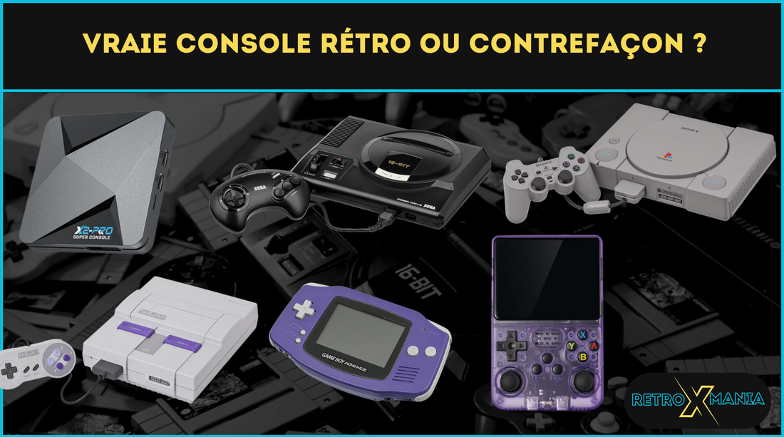 Vraie console rétro ou contrefaçon ?