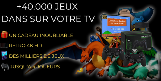 Revivez la Nostalgie avec la Console RETRO Stick 4K