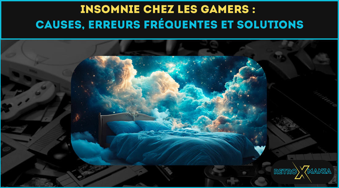 Insomnie chez les gamers :  causes, erreurs fréquentes et solutions