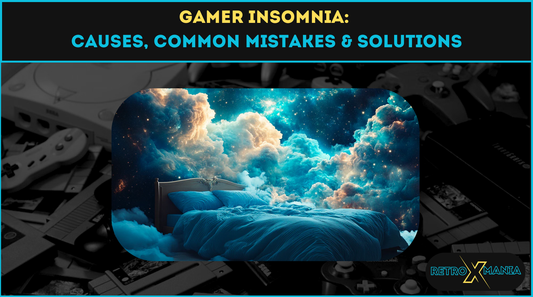 Gamer Insomnia:  Causes, Common Mistakes & Solutions