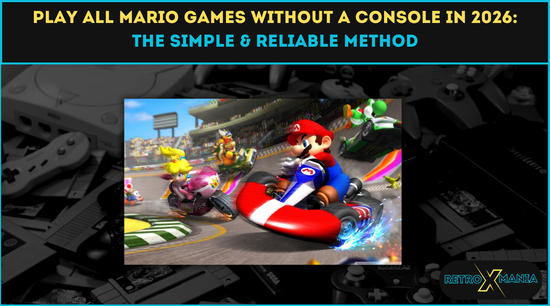 Play All Mario Games Without a Console in 2026: The Simple & Reliable Method
