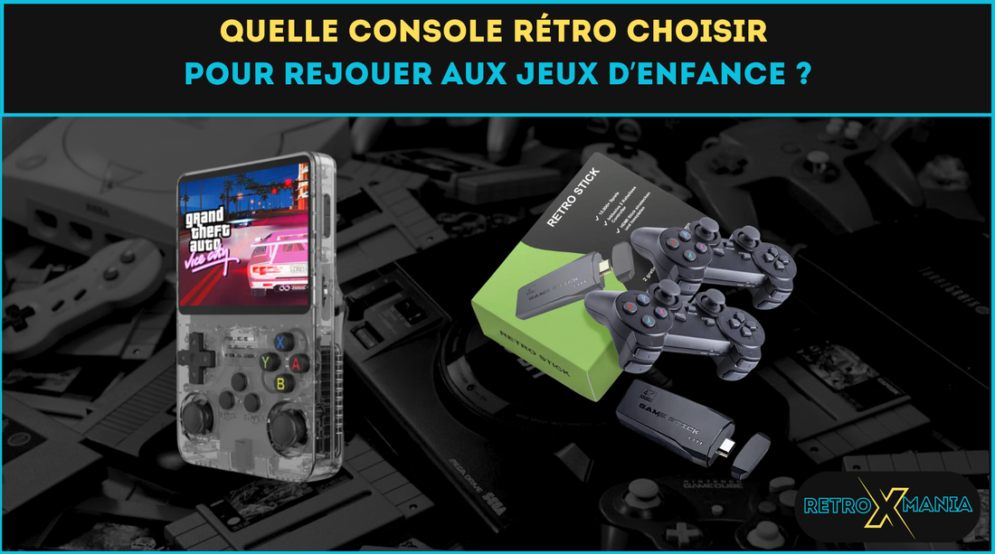 Quelle console rétro choisir pour rejouer aux jeux de ton enfance ?