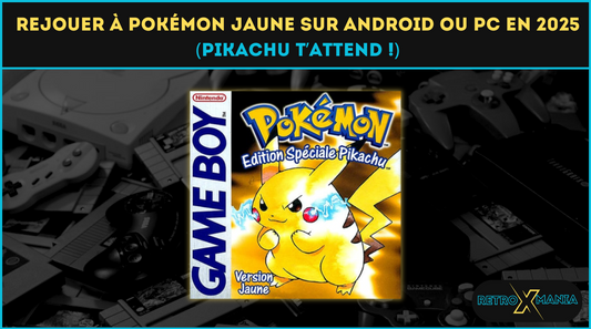 Rejouer à Pokémon Jaune sur Android ou PC en 2025 (Pikachu t’attend !)