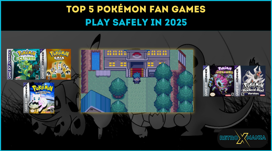 Top 5 Pokémon Fan Games to Play Safely in 2025