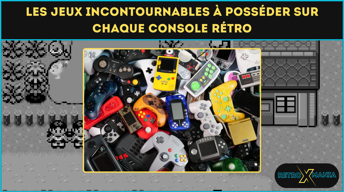Les jeux incontournables à posséder sur chaque console rétro