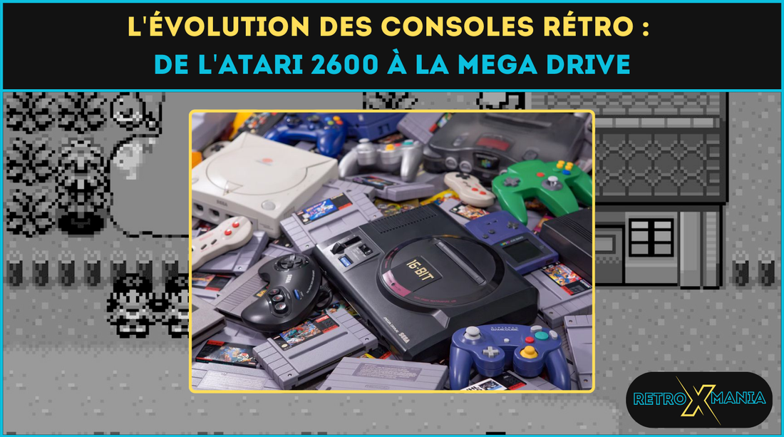 L'évolution des consoles rétro : de l'Atari 2600 à la Mega Drive