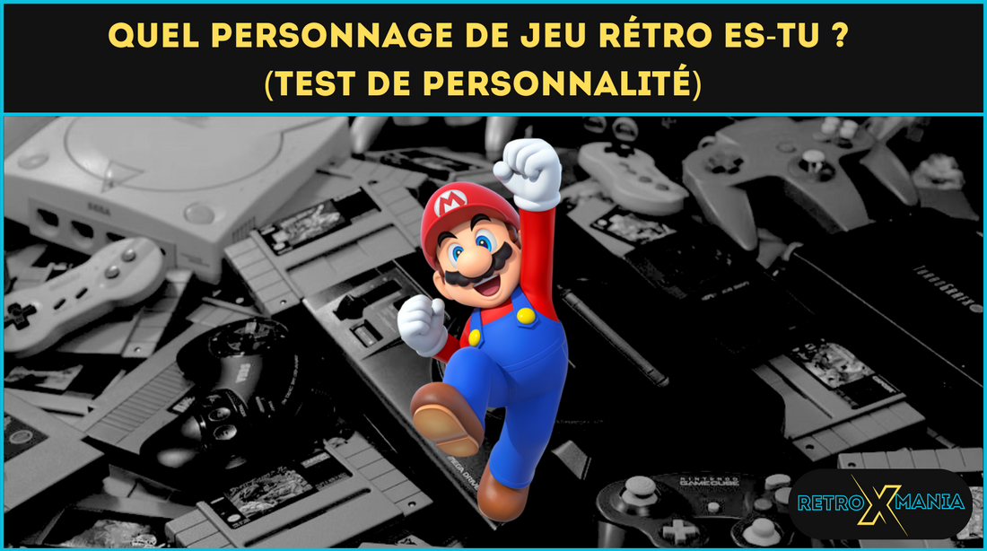 Quel personnage de jeu rétro es-tu ? (Test de personnalité)
