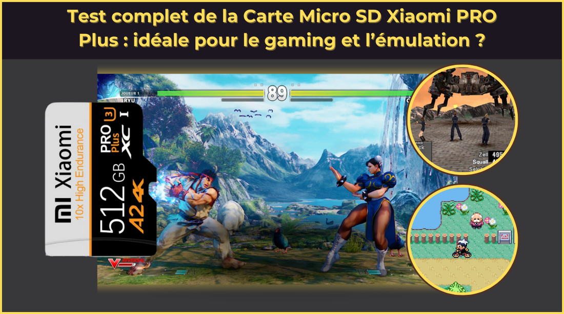 Test complet de la Carte Micro SD Xiaomi PRO Plus : idéale pour le gaming et l’émulation ?