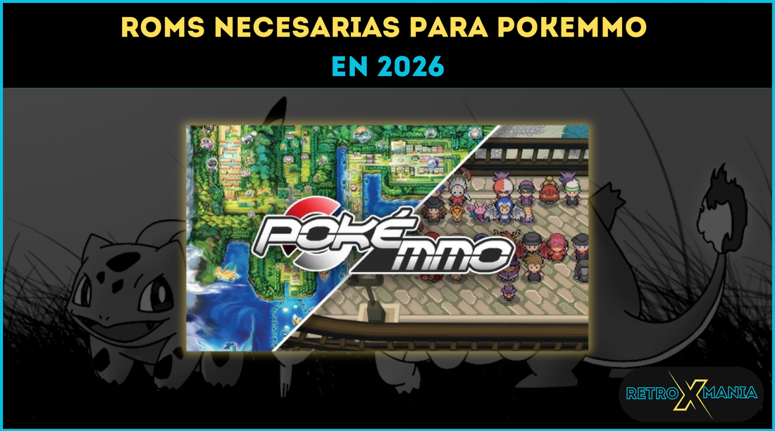 ROMs necesarias para PokeMMO en 2026
