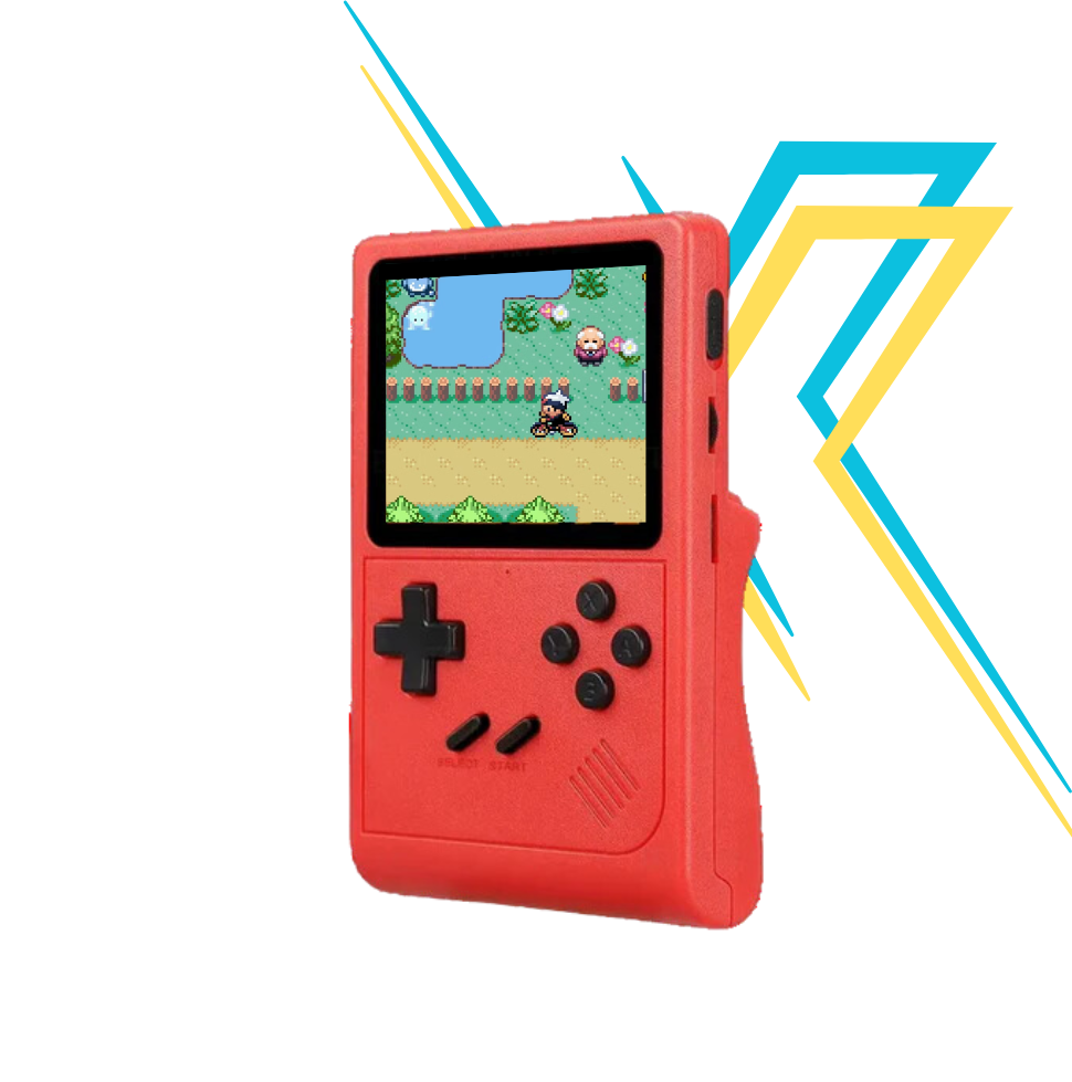 Mini Console De Jeu Portable Rétro - Porte-clés Jouet Pour Enfants - Taille Compacte
