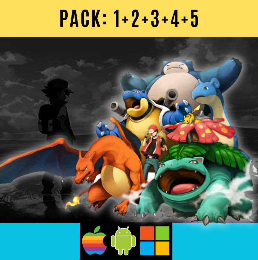 Pack Ultime Pokémon – Émulateurs | PC, Android, IOS