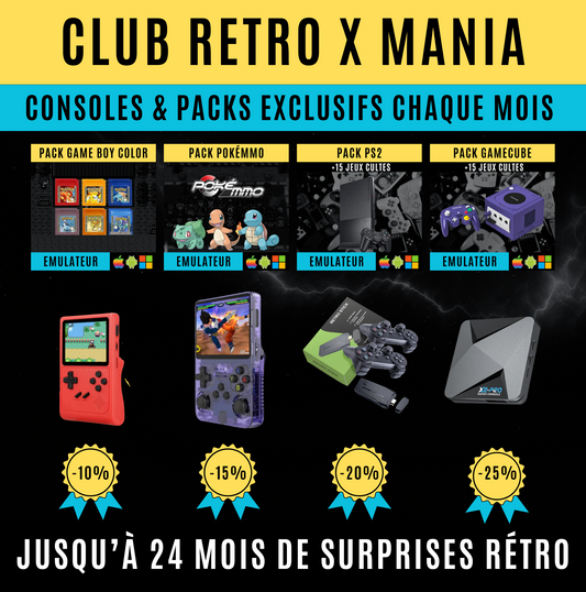 The RXM Club – Retro consoles and exclusive packs every month