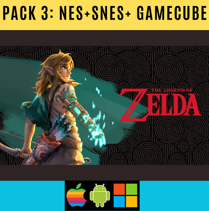 Pack Ultime Zelda – Émulateurs + Jeux | PC, Android, iOS