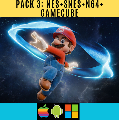 Pack Ultime Mario – Émulateurs + Jeux | PC, Android, iOS