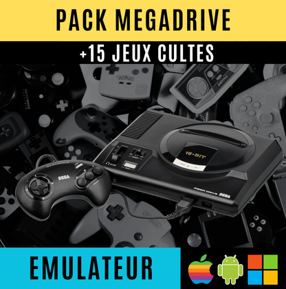 Pack Émulateur + jeux incontournables | PC, Android, IOS