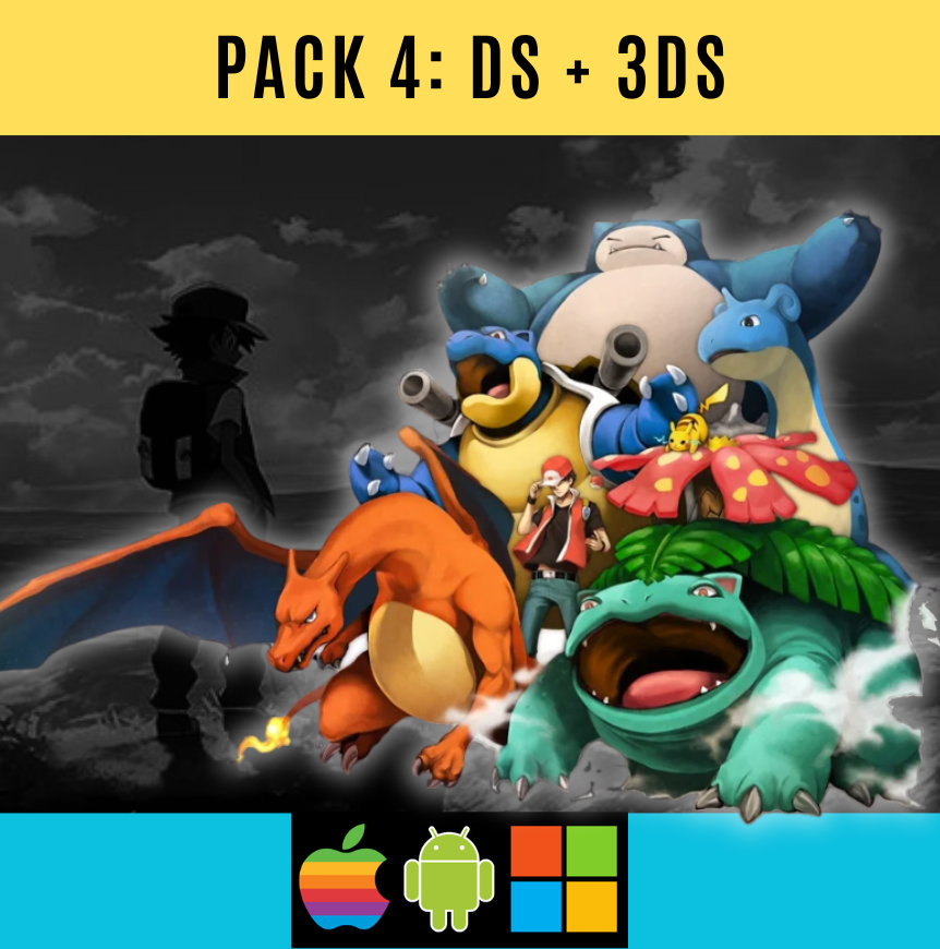 Pack Ultime Pokémon – Émulateurs | PC, Android, IOS