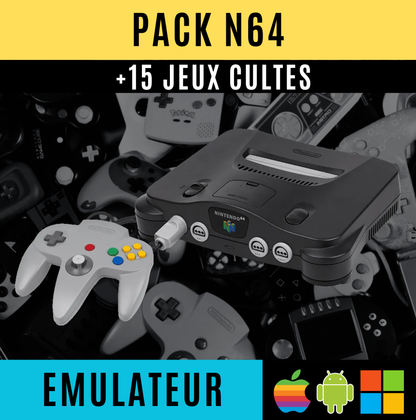 Pack Émulateur + jeux incontournables | PC, Android, IOS