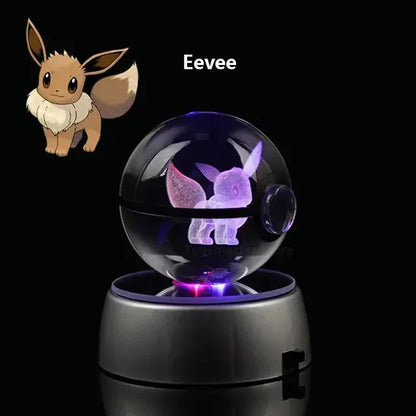 Boule en verre pokémon Evoli