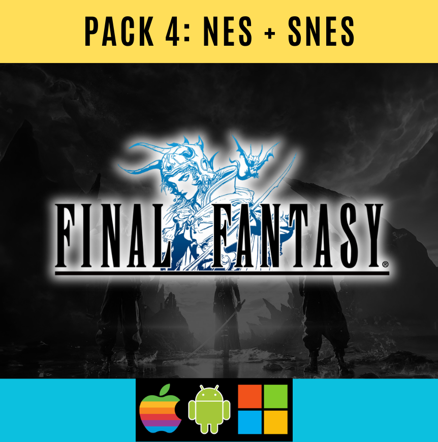 Pack Ultime Final Fantasy – Émulateurs | PC, Android, IOS