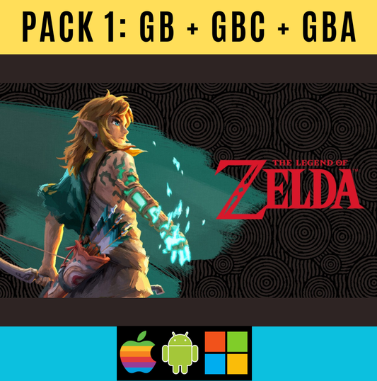 Ultimate Zelda Pack – Emulators + Games | PC, Android, iOS