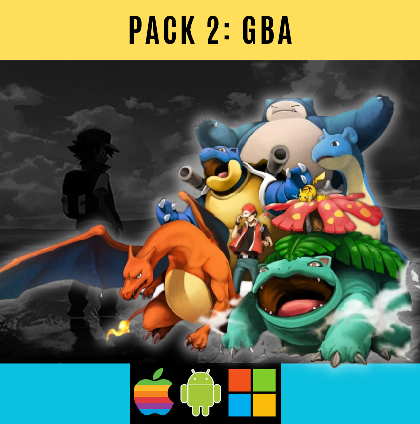 Pack Ultime Pokémon – Émulateurs | PC, Android, IOS