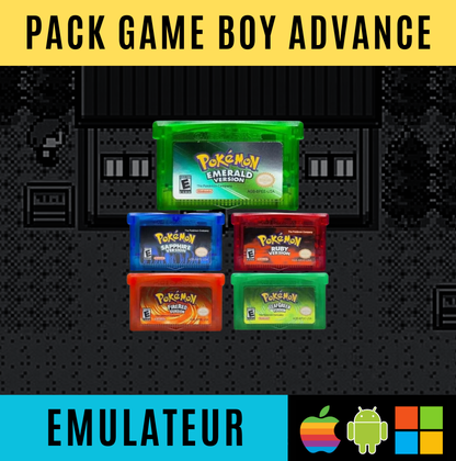 Pack Ultime Pokémon – Émulateurs + Jeux | PC, Android, IOS