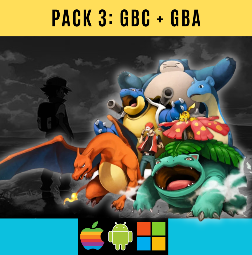 Pack Ultime Pokémon – Émulateurs | PC, Android, IOS
