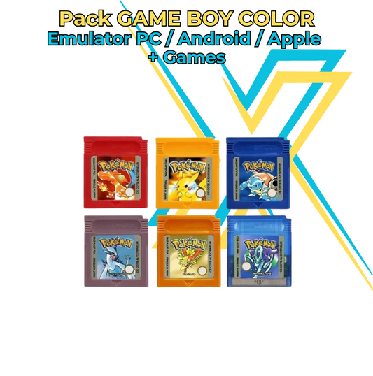 Emulator Game Boy Color + Pokemon Games