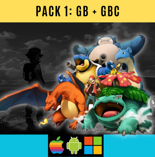 Pack Ultime Pokémon – Émulateurs | PC, Android, IOS