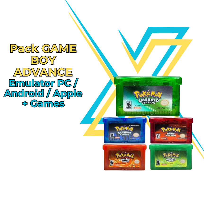 Emulator Game Boy Advance + Pokemon Games