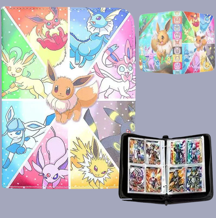 Housses de Rangement Pokémon – Jusqu'à 400 Cartes Protégées